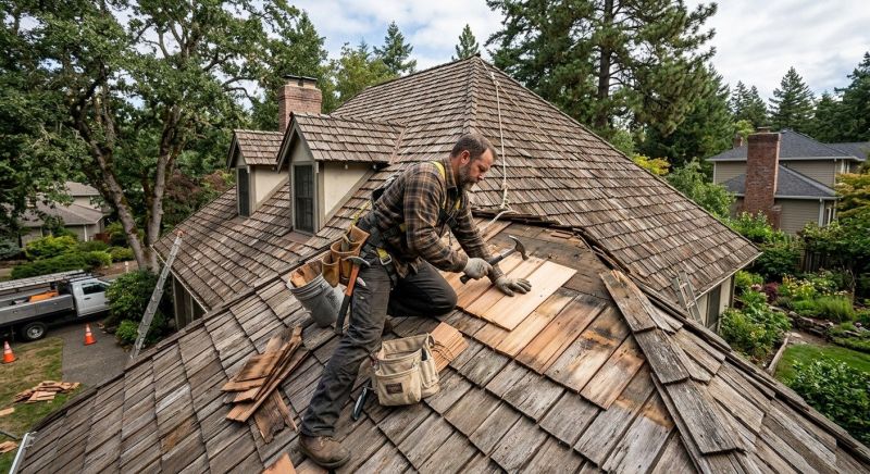 Shake Shingle Repair in Burgettstown, PA