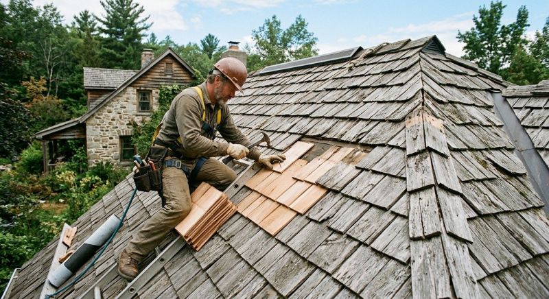 Shake Shingle Repair in Evans City, PA