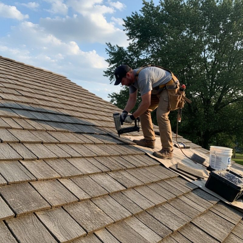 Shake Shingle Repair in Toronto, OH