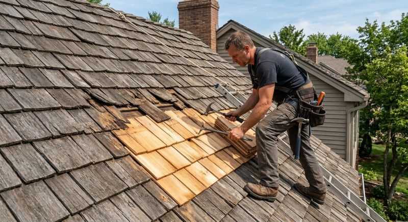 Shake Shingle Repair in Zelienople, PA