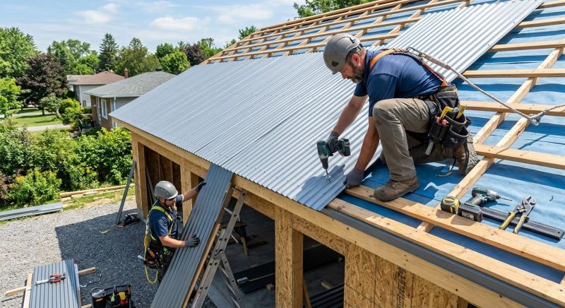 Sheet Roofing Installation in Burgettstown, PA