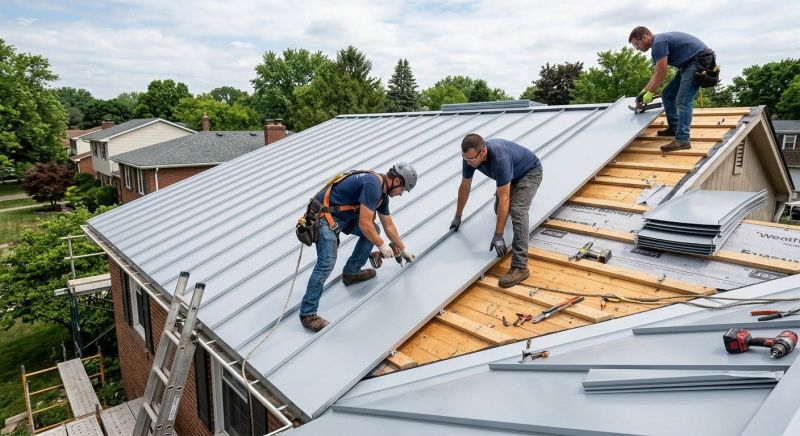 Sheet Roofing Installation in Cranberry Twp, PA