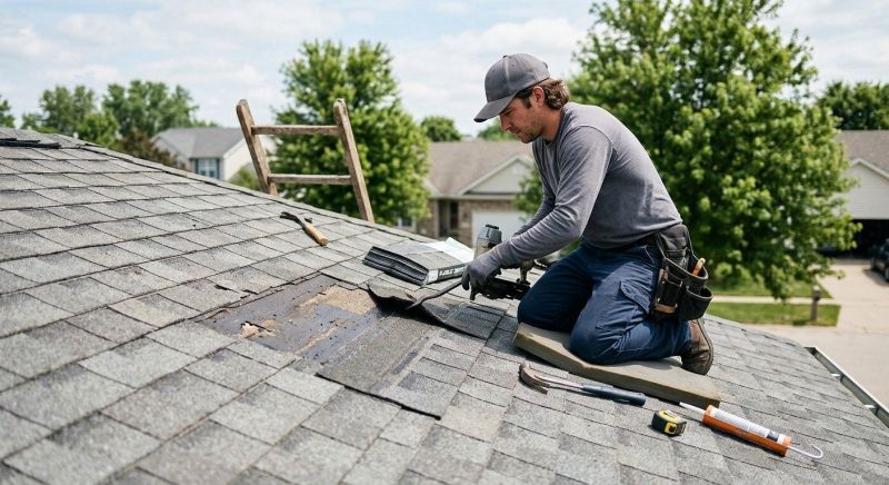 Shingles Repair in Evans City, PA