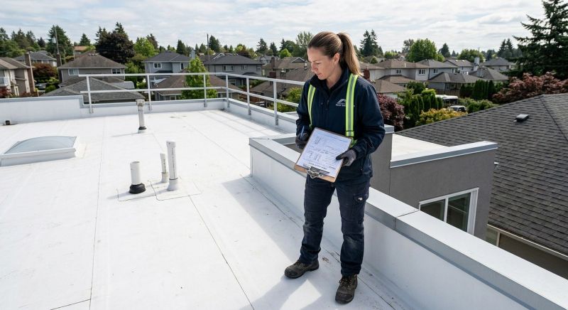 Single Ply Roof Inspection in Beaver County, PA
