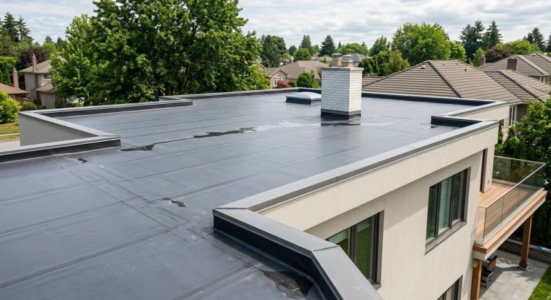 Single Ply Roof Installation in Wexford, PA