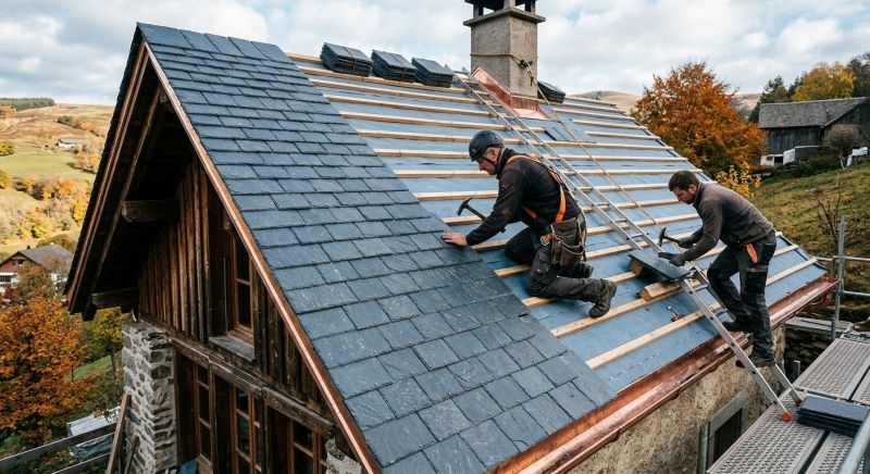 Slate Roof Installation in Bethel Park, PA