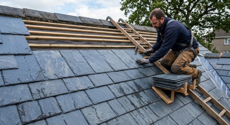 Slate Roof Installation in Mars, PA