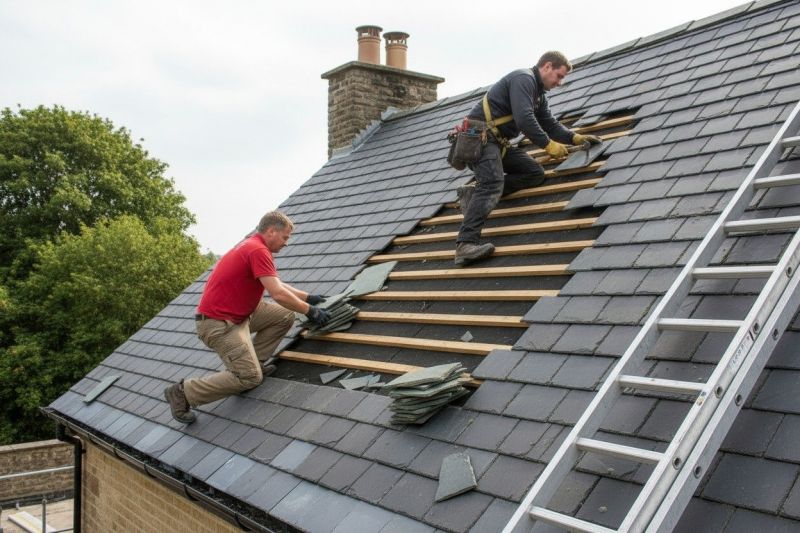 Slate Roof Repair in Ambridge, PA