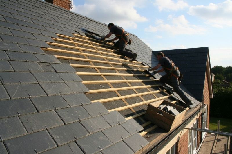 Slate Roof Replacement in Ambridge, PA