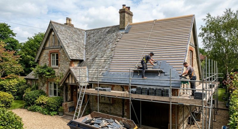 Slate Roof Replacement in Beaver, PA