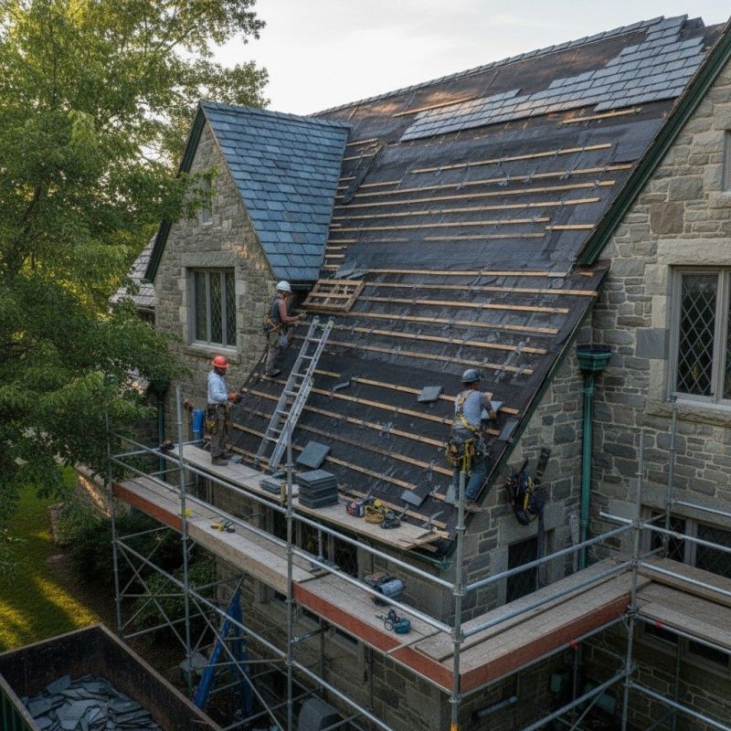 Slate Roof Replacement in Weirton, WV