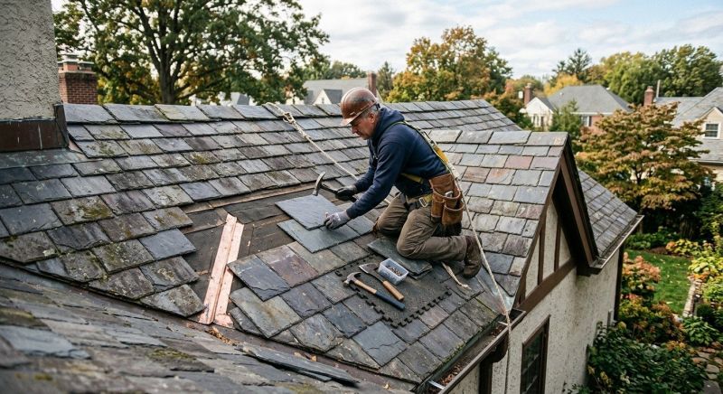 Slate Shingles Repair in Oakdale, PA