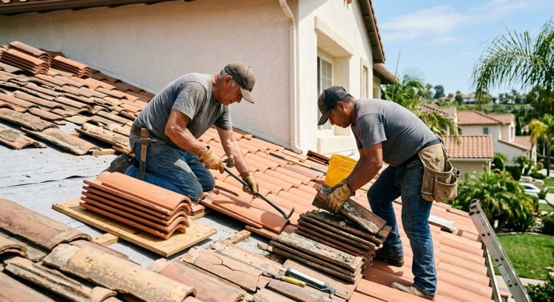 Spanish Tile Roof Repair in Beaver County, PA