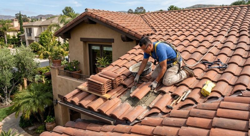 Spanish Tile Roof Repair in Beaver County, PA