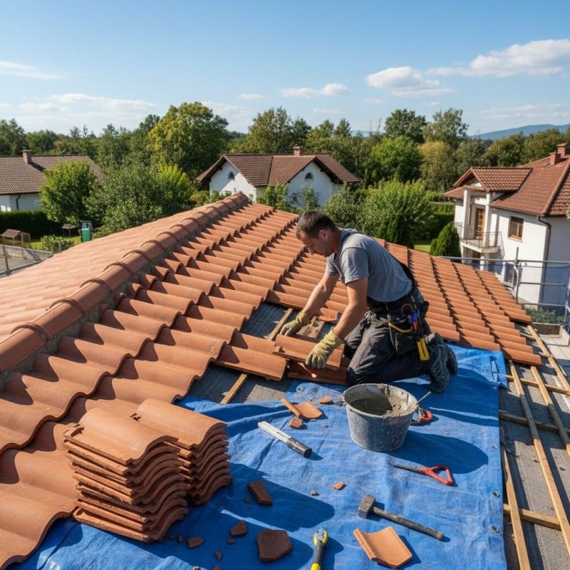 Spanish Tile Roof Repair in Beaver County, PA