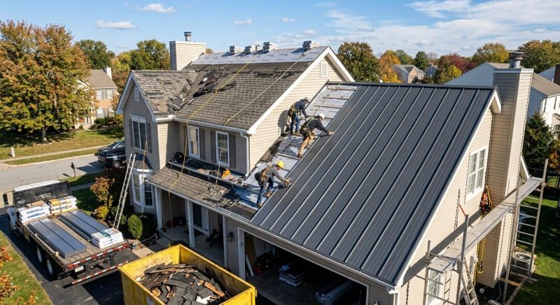 Steel Roof Replacement in Weirton, WV