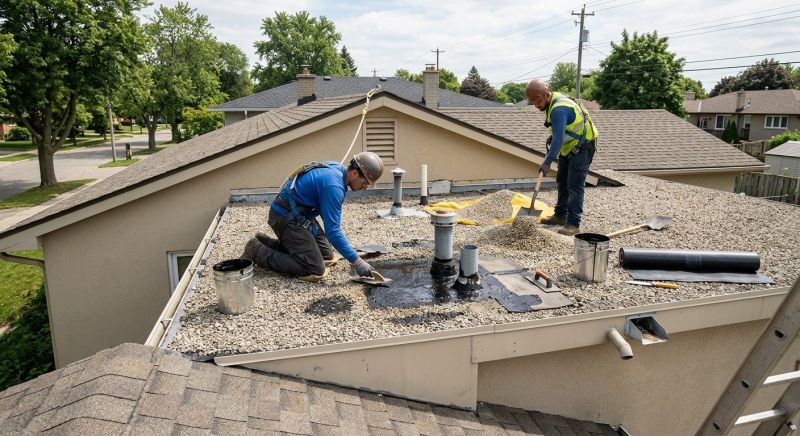 Tar And Gravel Roof Repair in Beaver, PA