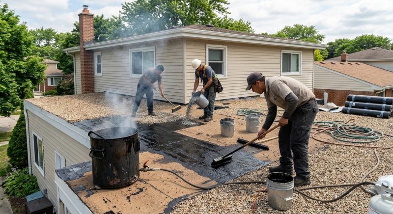Tar And Gravel Roof Repair in Canonsburg, PA