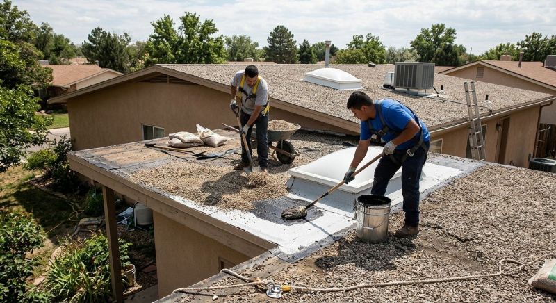 Tar And Gravel Roof Repair in Zelienople, PA