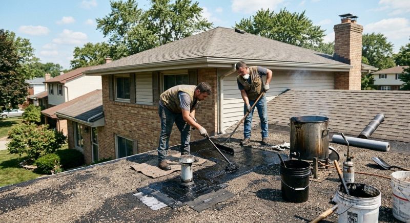 Tar Roof Repair in Aliquippa, PA