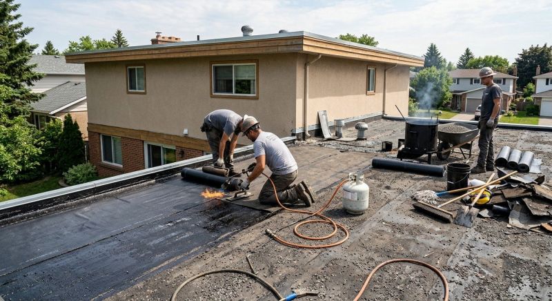 Tar Roof Repair in Colliers, WV