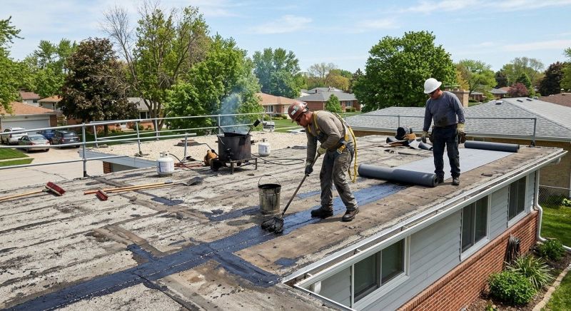 Tar Roof Repair in Harmony, PA