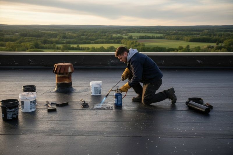 Tar Roof Repair in Mc Donald, PA