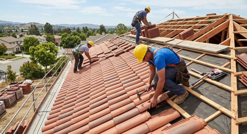 Tile Roof Installation in Burgettstown, PA