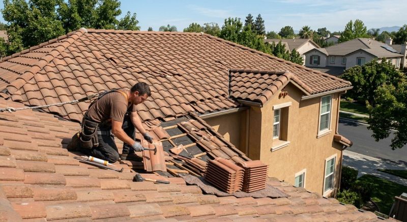Tile Roof Repair in Cranberry Twp, PA