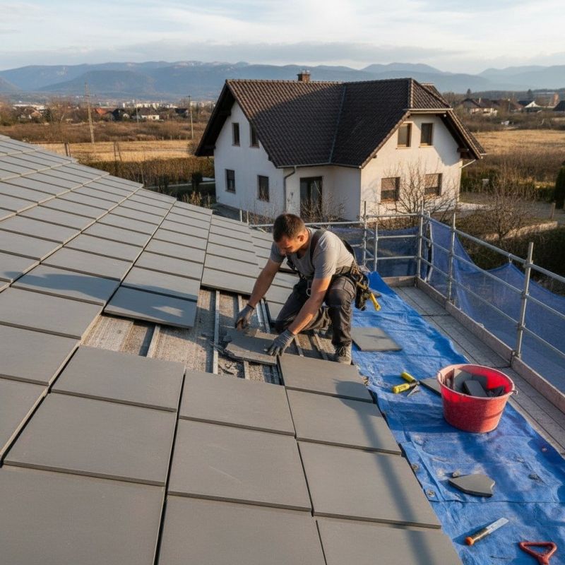 Tile Roof Repair in Gibsonia, PA