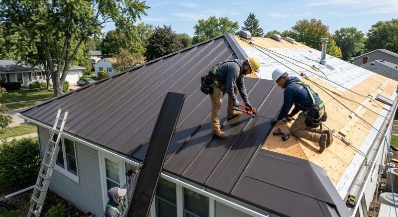 Tin Roof Installation in Ellwood City, PA