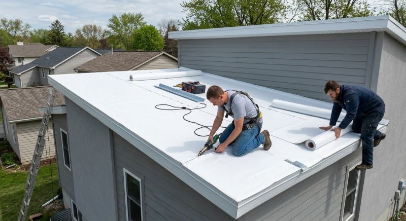 Tpo Roof Installation in East Liverpool, OH