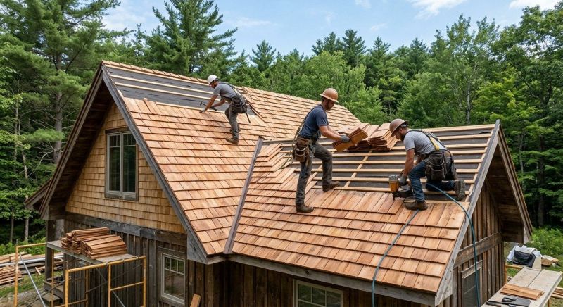 Wood Roofing Installation in Ambridge, PA