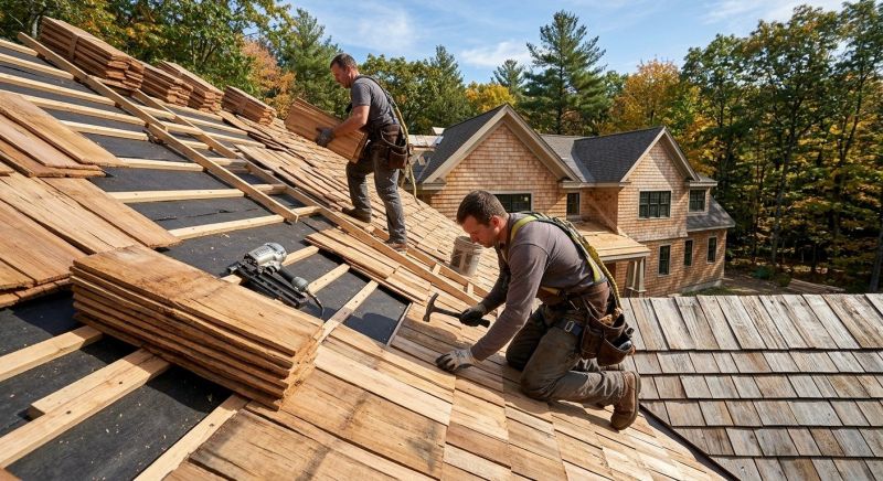 Wood Roofing Installation in Beaver, PA