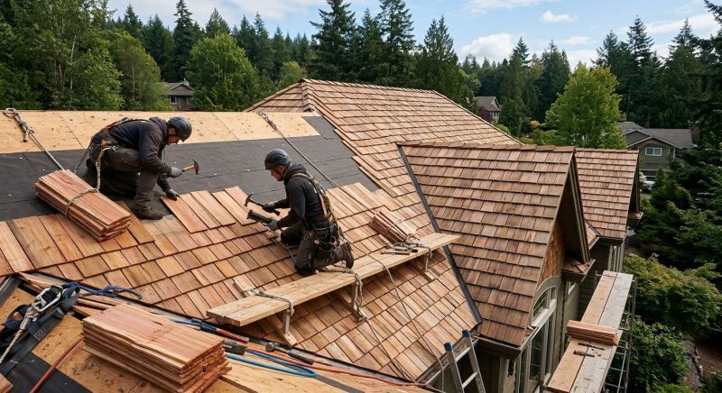 Wood Roofing Installation in Pittsburgh, PA