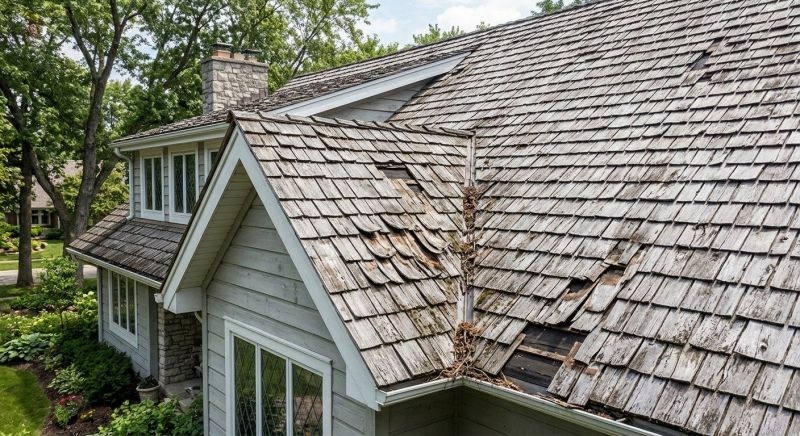 Wood Shake Roof Repair in Zelienople, PA