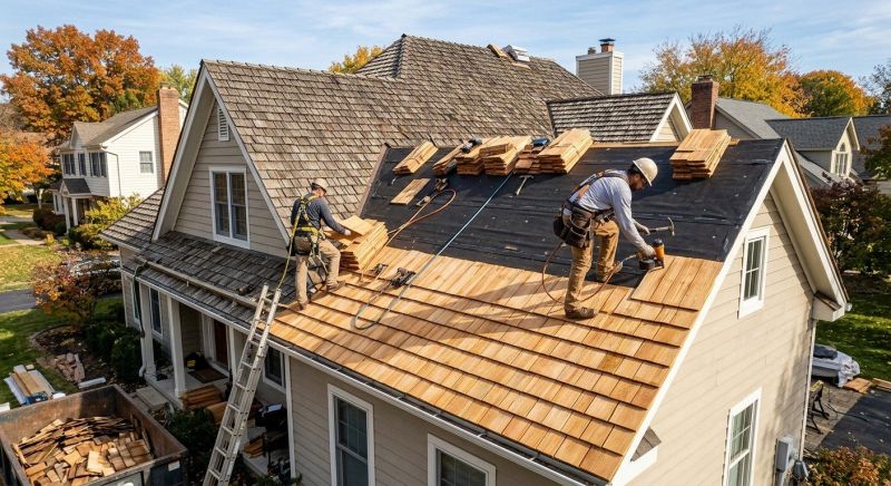 Wood Shake Roof Replacement in Mc Donald, PA