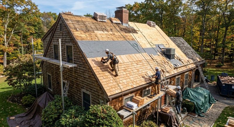 Wood Shingle Roof Replacement in Beaver County, PA