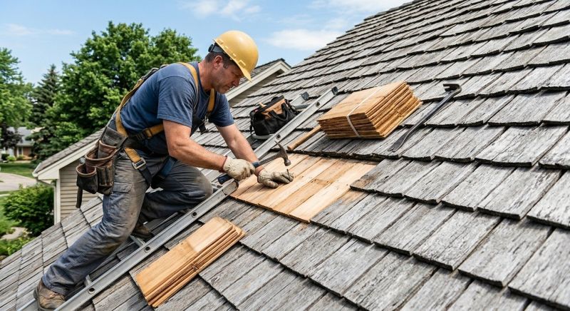 Wood Shingles Repair in Burgettstown, PA