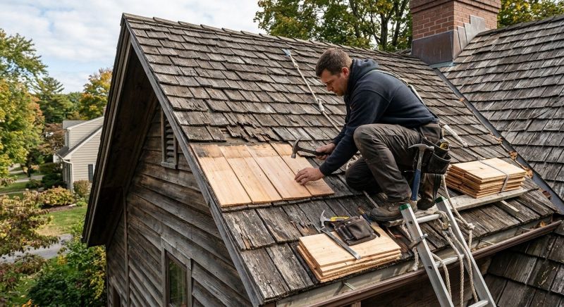 Wood Shingles Repair in Conway, PA