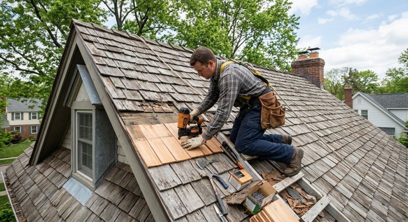 Wood Shingles Repair in Cranberry Twp, PA
