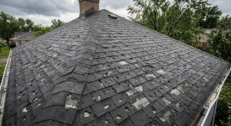 Hail Damage Roof Repair in Ellwood City, PA