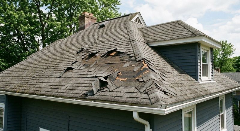 Roof Damage Repair in Colliers, WV