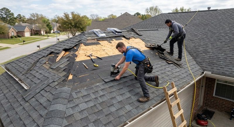 Roof Damage Restoration in Cranberry Twp, PA